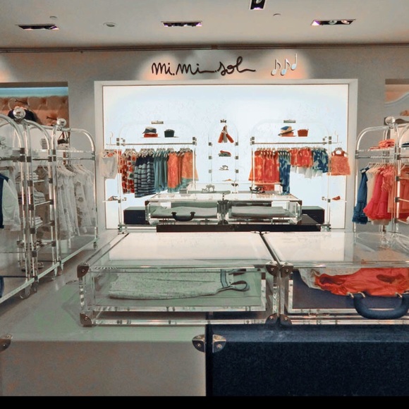 Mi mi sol top with sequin flower appliqués. - Picture 3 of 7